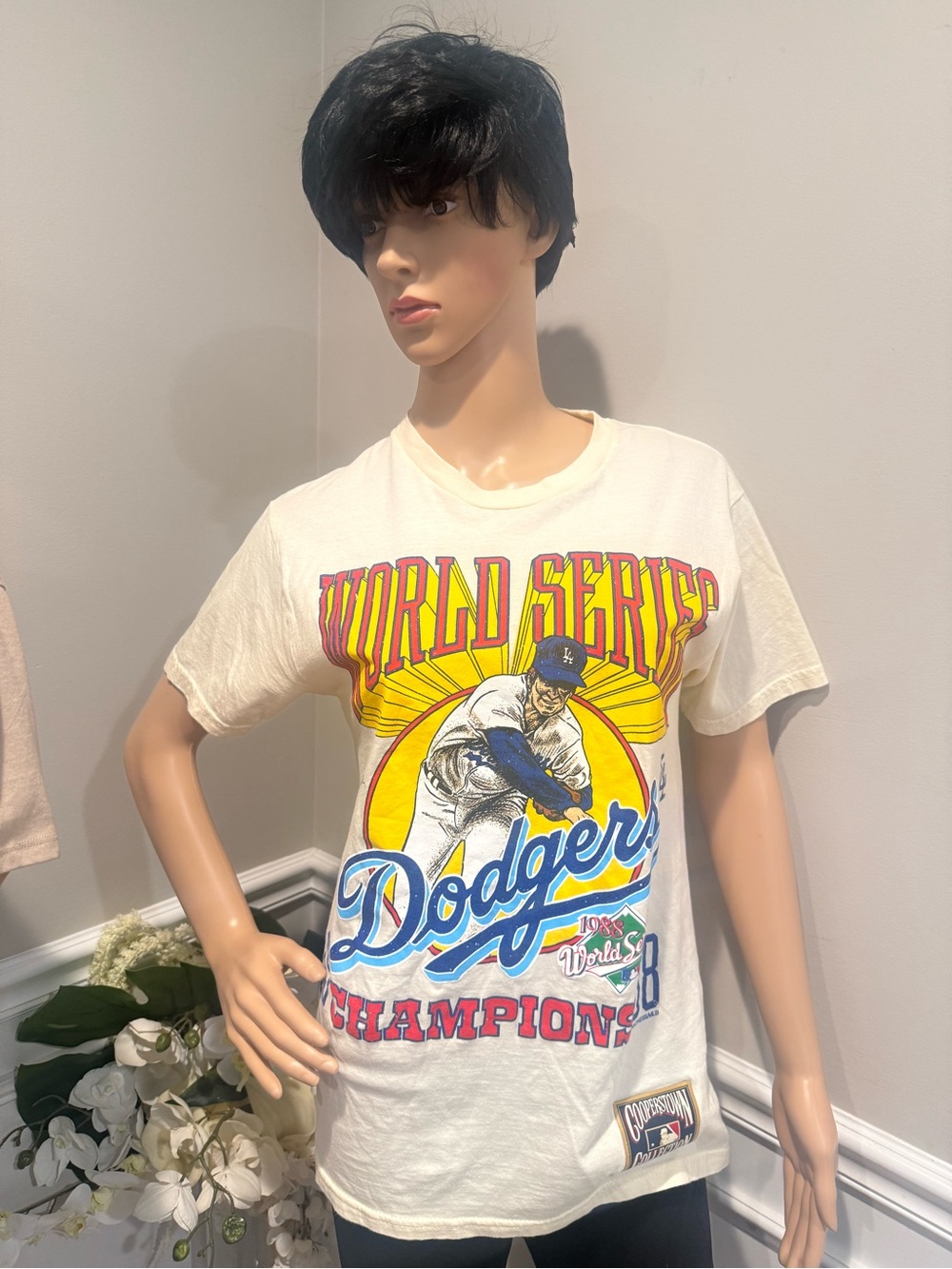 Mitchell & Ness Dodgers Men graphic tee